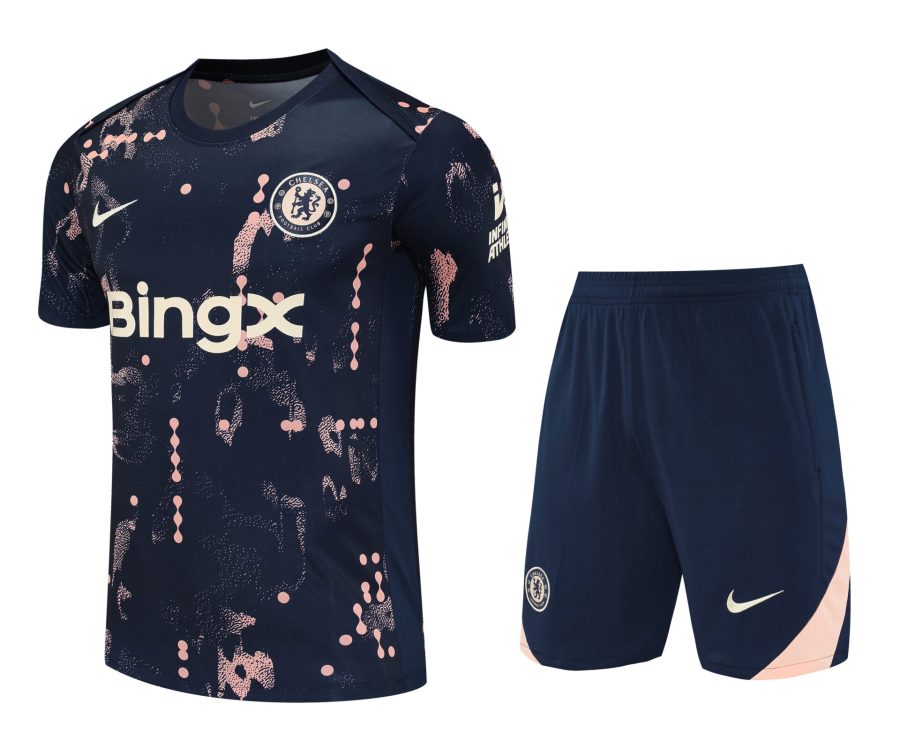 Conjunto de calentamiento Chelsea puntos
