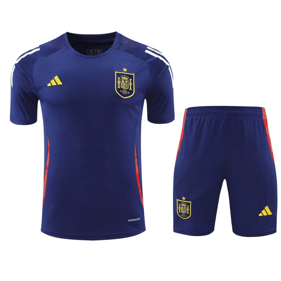 Conjunto de calentamiento España azul oscuro