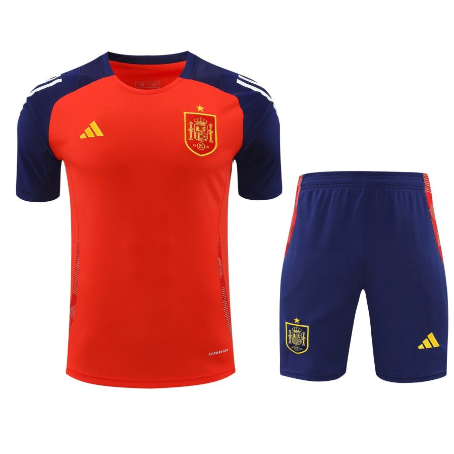 Conjunto de calentamiento España rojo