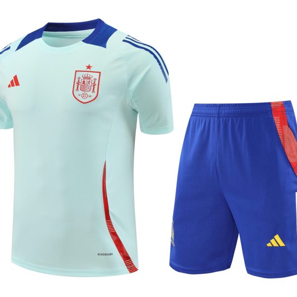 Conjunto de calentamiento España azul claro