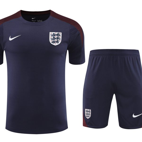 Conjunto de calentamiento Inglaterra negro