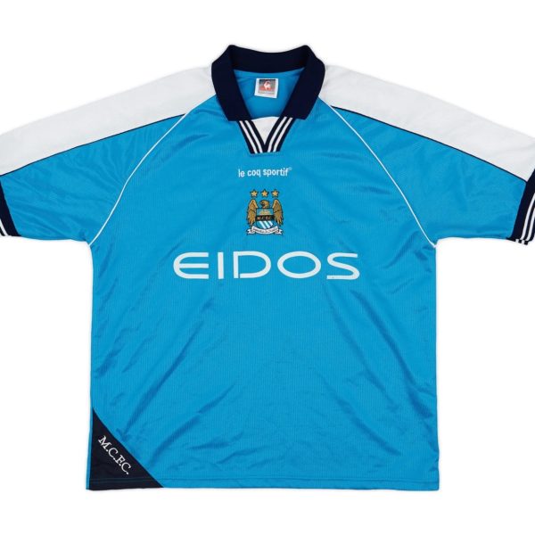 Camiseta Retro Manchester City 99/00 1ª equipación