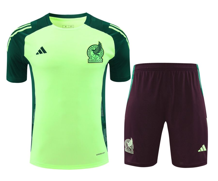 Conjunto de calentamiento México verde claro
