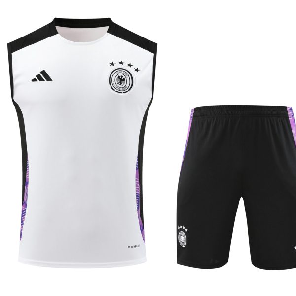Conjunto tirantes Alemania blanco