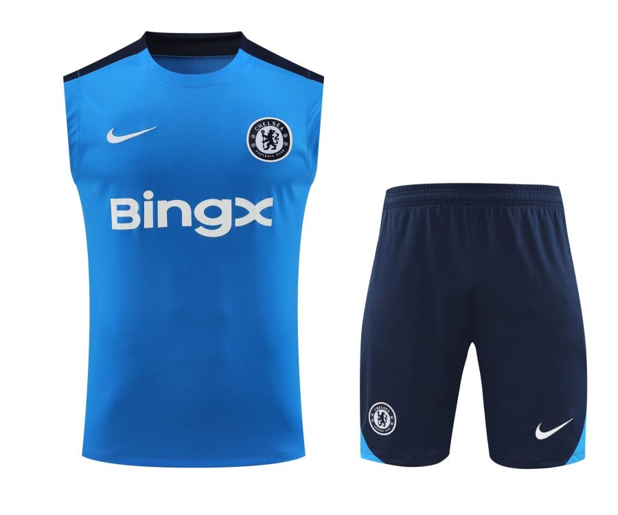 Conjunto tirantes Chelsea azul