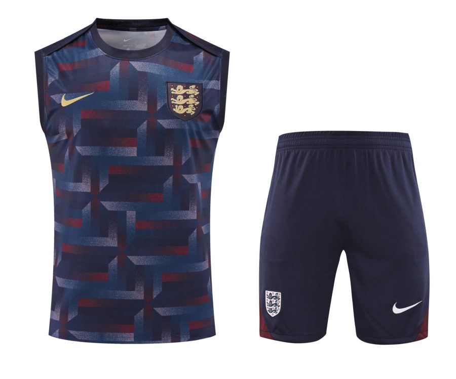 Conjunto tirantes Inglaterra azul oscuro mosaico