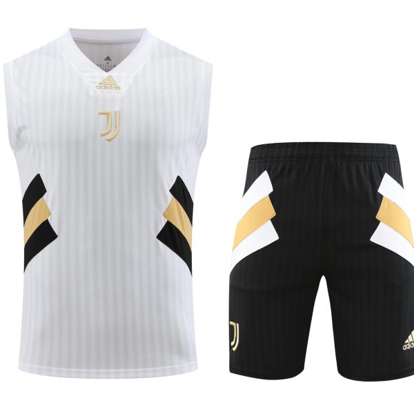 Conjunto tirantes Juventus blanco rayas