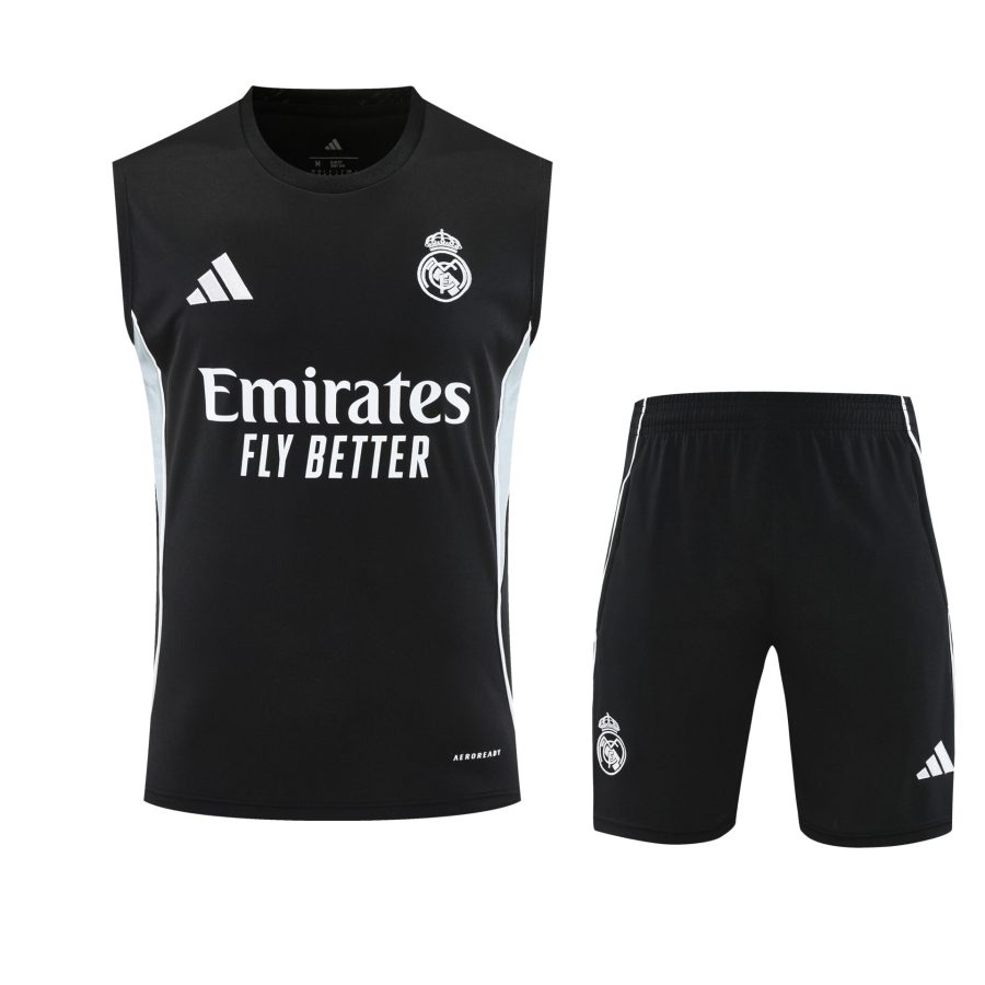 Conjunto tirantes Real Madrid negro