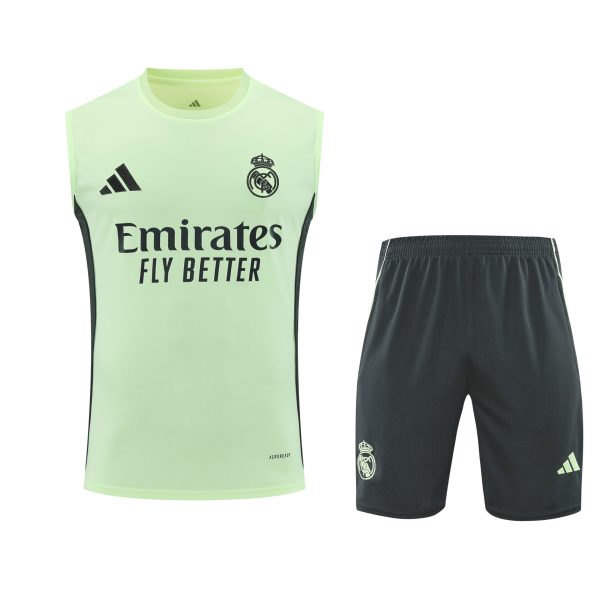 Conjunto tirantes Real Madrid amarillo