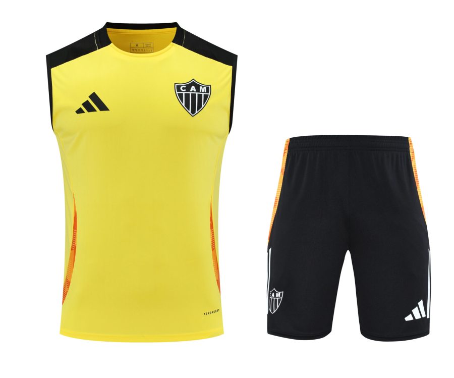 Conjunto tirantes Atletico Mineiro amarillo
