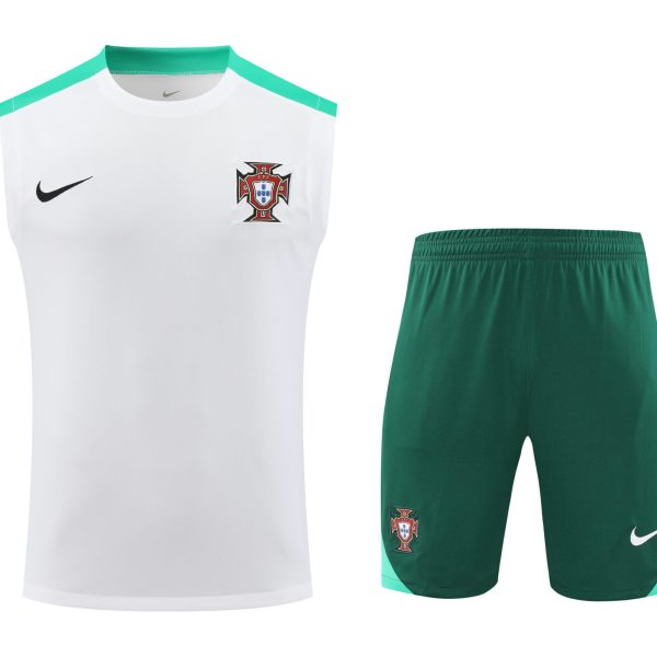 Conjunto tirantes Portugal blanco