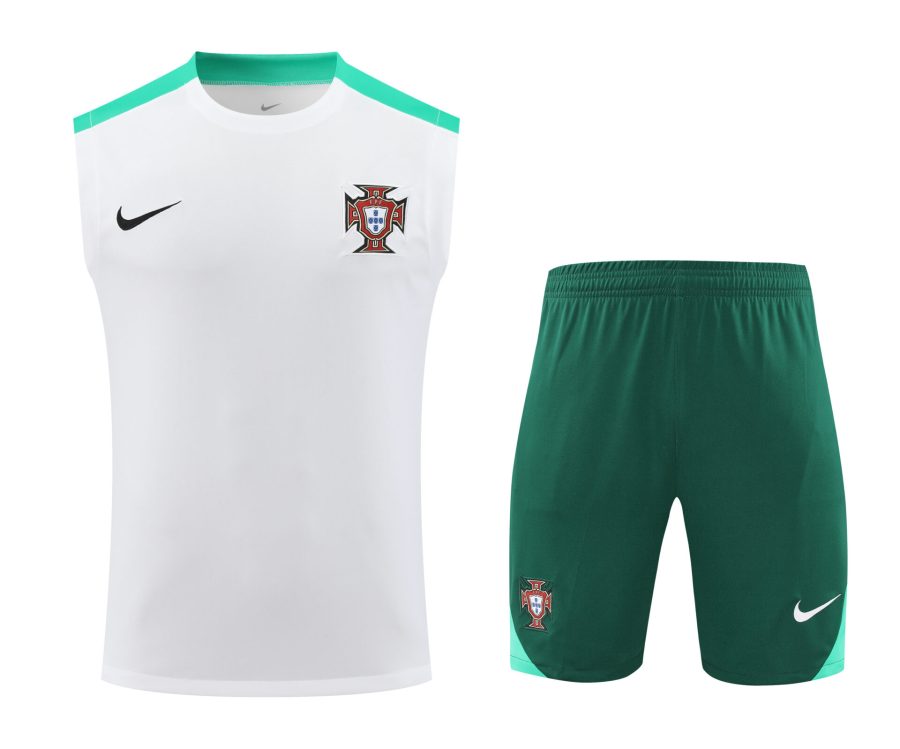 Conjunto tirantes Portugal blanco