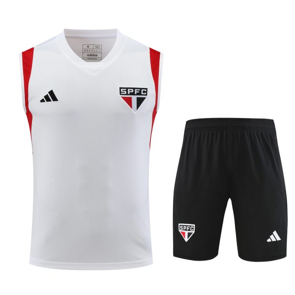 Conjunto tirantes Sao Paulo blanco