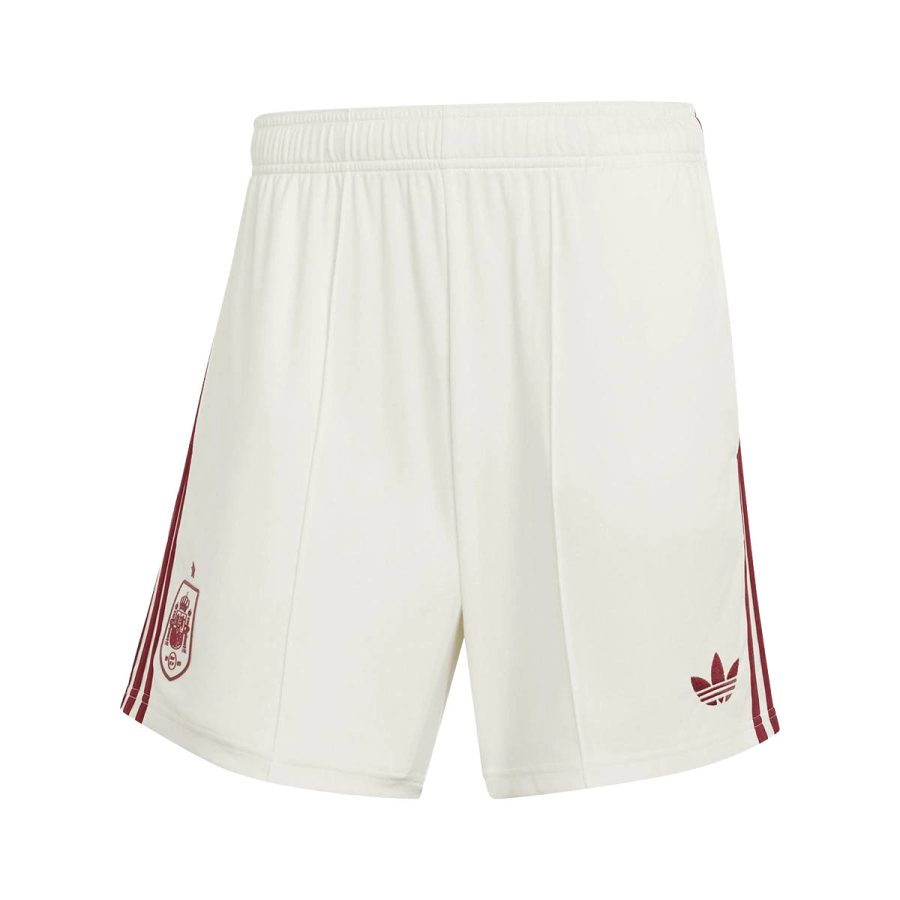 Pantalón Corto España 2ª equipación Blanco 2026
