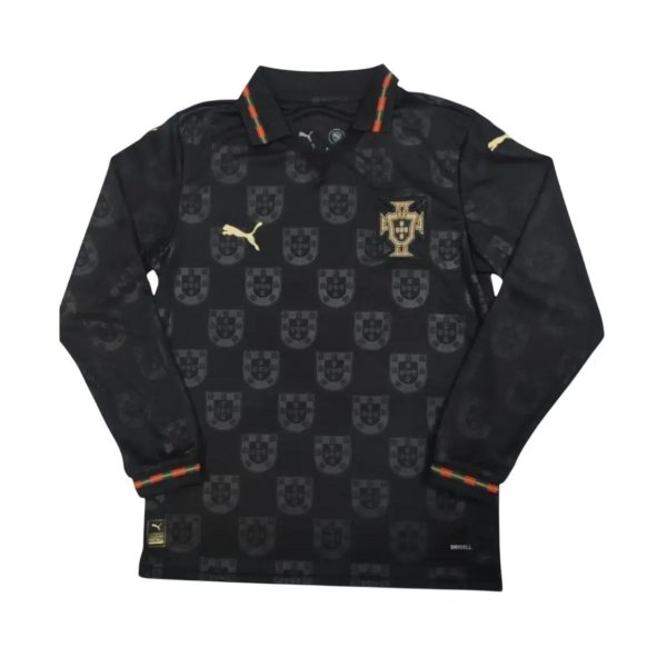 Camiseta Portugal 2026 Edición Especial Pantera Negra manga larga