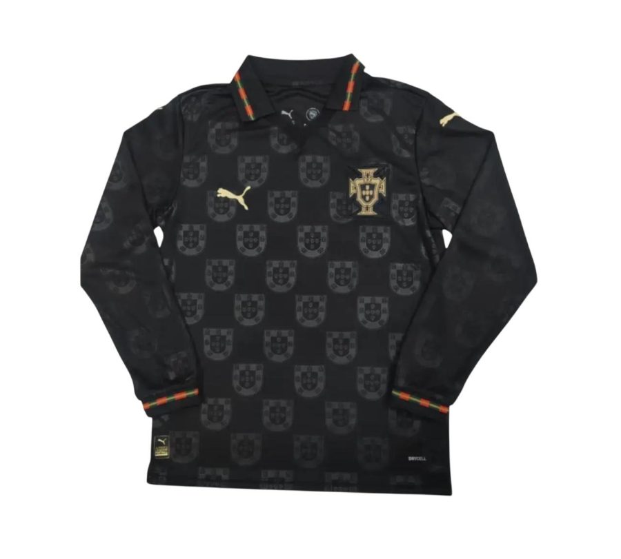 Camiseta Portugal 2026 Edición Especial Pantera Negra manga larga