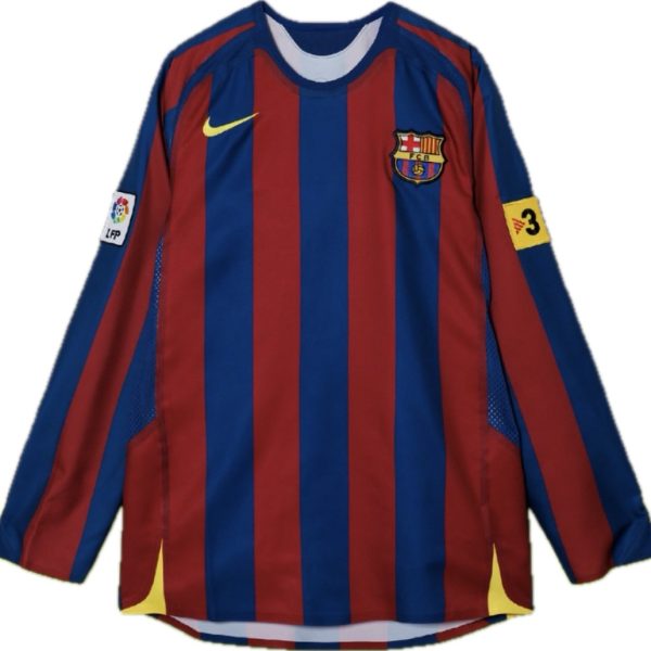 Camiseta retro FC Barcelona 05/06 1ª equipación manga larga