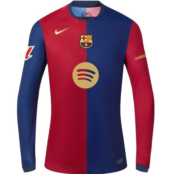 Camiseta FC Barcelona 24/25 1ª equipación manga larga edición partido