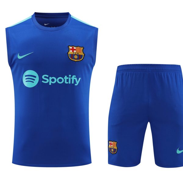 Conjunto tirantes FC Barcelona azul – Diseño 2