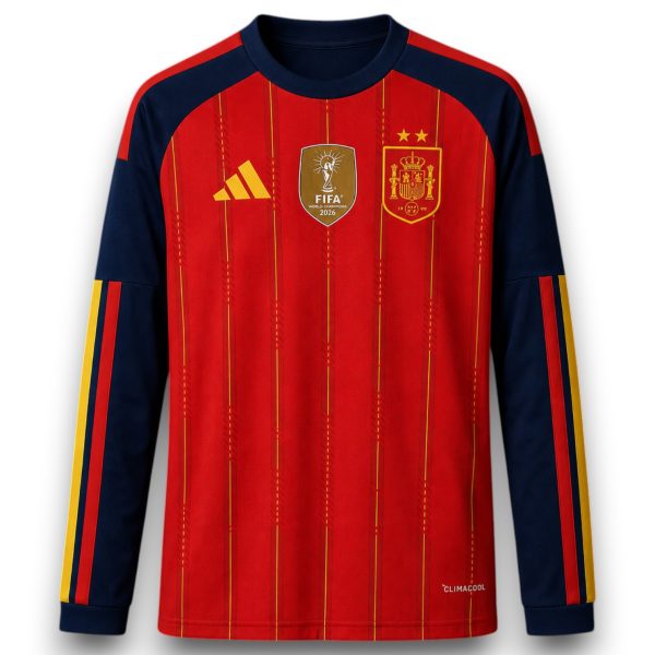 Camiseta España 26/27 1ª equipación Dos Estrellas manga larga
